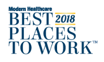 Modern Healthcare best 2018 places to work logo