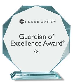 Press Ganey Guardian of Excellence Award