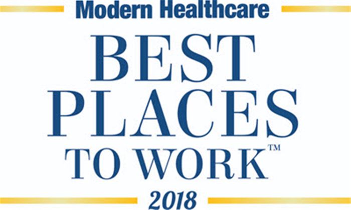 Modern Healthcare best places to work 2018 logo